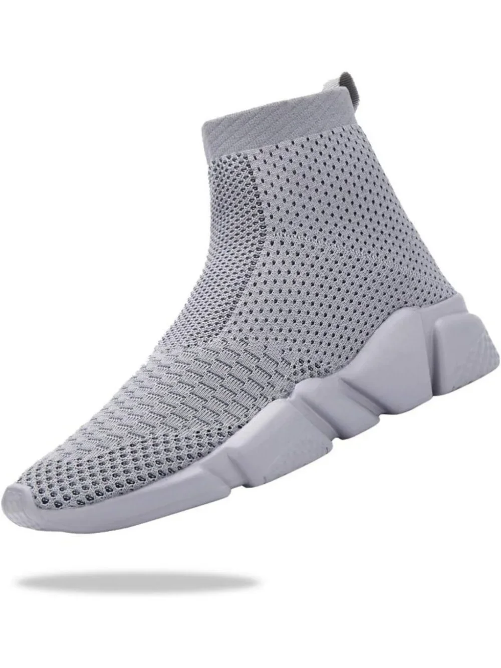 Breathable High Top Sock Shoes for Boys & Girls - Slip-On Knit Sneakers